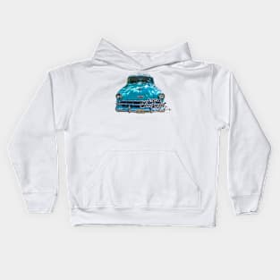 1954 Chevrolet BelAir 2 Door Sedan Kids Hoodie